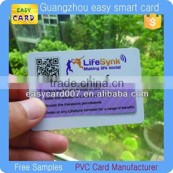 Offset Printing qr Code Pvc Business Card photo-6
