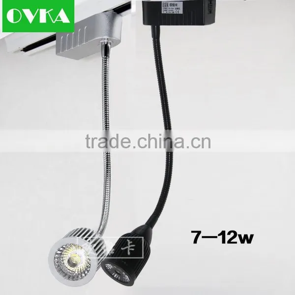 New Design! Gooseneck Track Light LED Spot Light 1w to 12w Rotatable High Power for Gallery Store photo-3