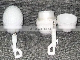 GOLF BALL SHAPED DISPOSABLE PONCHO