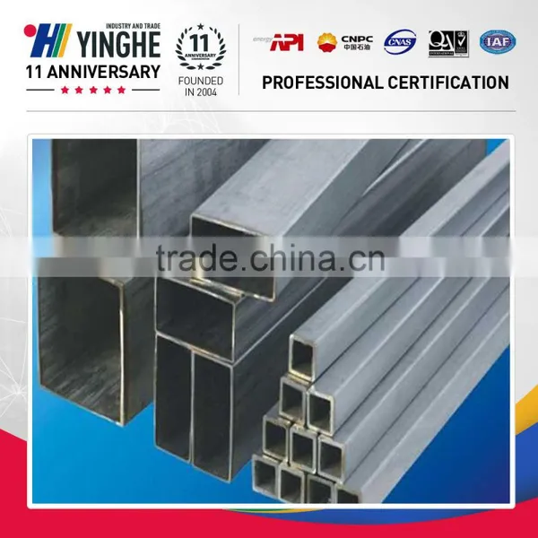 China Exporter gi Square Hollow Section gi Square Pipe Factory Price photo-5