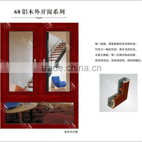 Good Price of Durability of Double Arch Window Glass Aluminum Alloy of Different Colors photo-5