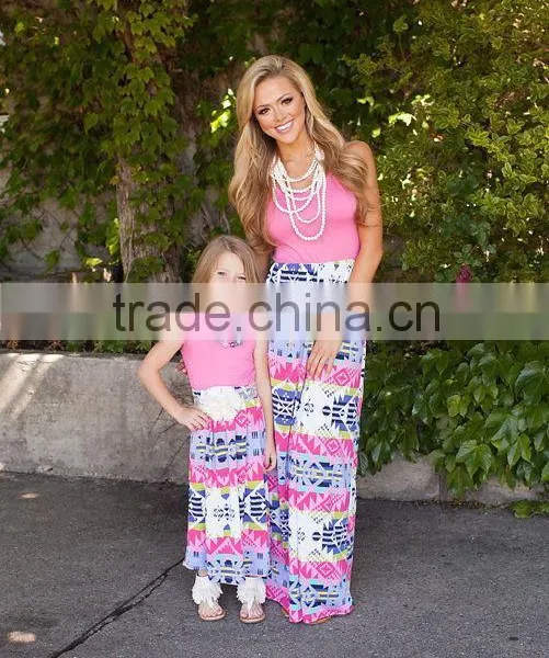 Mom and Baby Simple Dresses for Girls, Fancy Dresses for Girls, Hot Sale Item Baby Clothes Wholesale photo-2