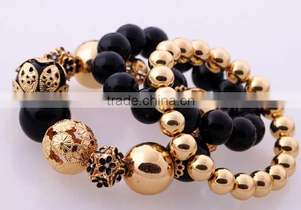 >< SW16634 Wholesale Fashion Women's Beaded Elastic Bracelet / Quality Choice photo-4