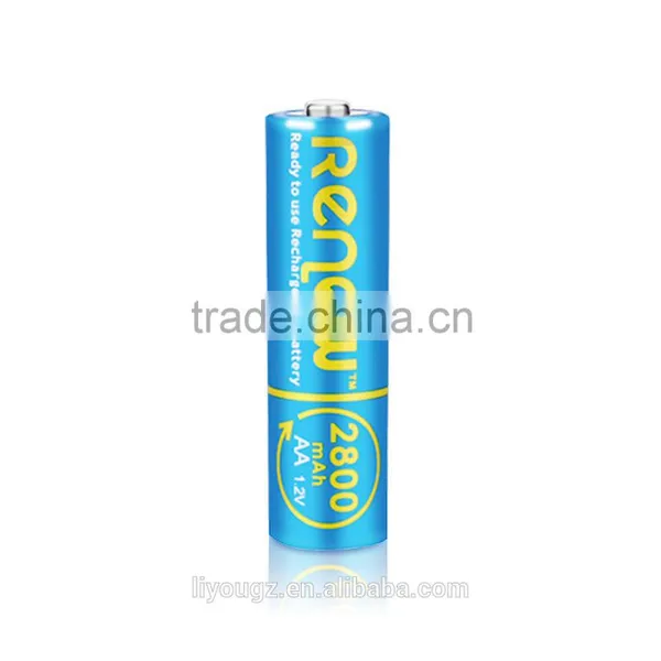 RENEW Brand NiMH AA 2800mAh Ready-To-Use AA Rechargeable Batteries 12 Pack photo-2