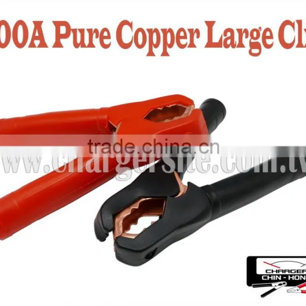 Red Black 500A Car Battery Clip photo-2