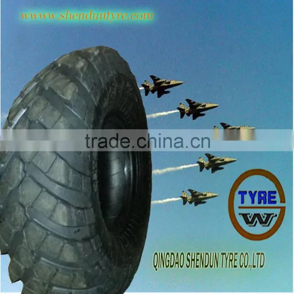 L Wheel Tank Military Tyre 15.00-21 1500-21 With E2 Pattern