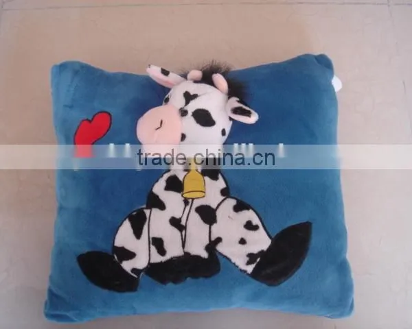 Fashion Soft Plush Cushion With Cute Animals, Cute Stuffed Cushion photo-3