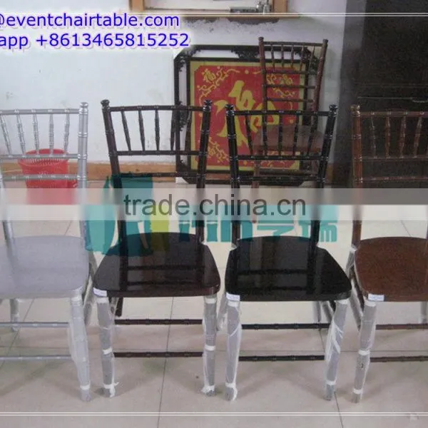 Fruitwood Color Tiffany Chair Wood Stackable for Wholesale ZS-8046R photo-2
