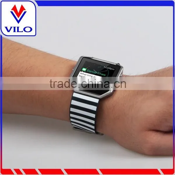 Soft Rubber Wrist Band Watch Strap For Fitbit Blaze, For Fitbit Blaze Silicone Wrist Strap photo-5