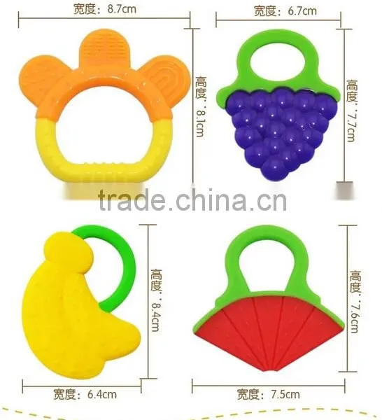 BPA Free Food Grade Custom Made Silicone Baby Teether photo-3