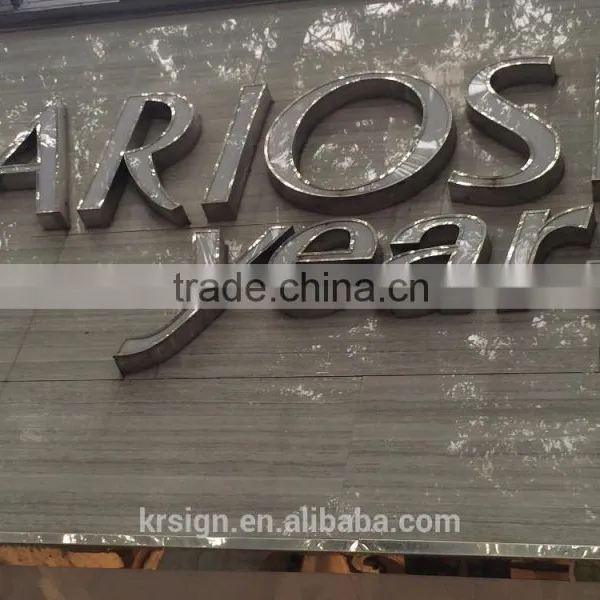 Shopping Mall Advertising Led Backlit Letter Sign Outdoor or Indoor photo-6