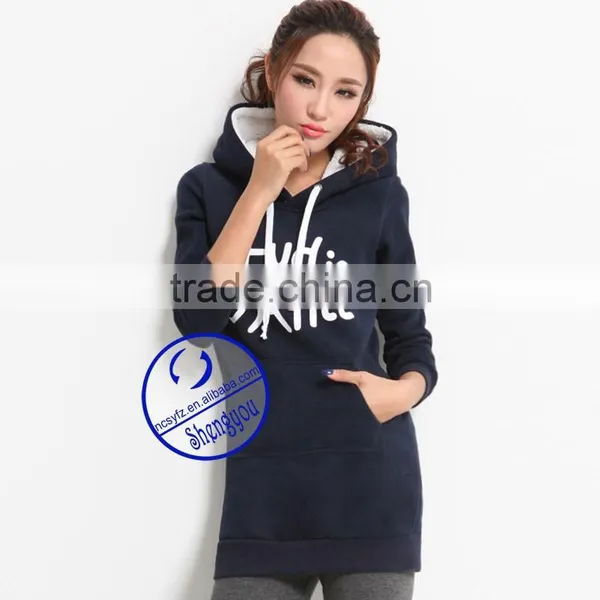 China Clothing Supplier Custom Wholesale Plain Hoodies photo-2