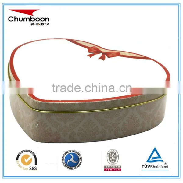 Hearted Shape Tin Box for Candies photo-5