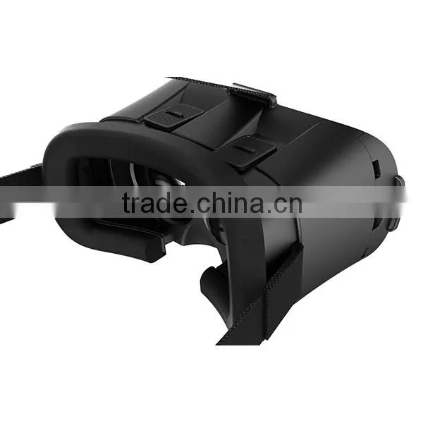 Hot Selling Customized Oem Plastic Vr Box 3.0 Smart Vr Case 3d Glasses Virtual Reality Helmet Video Glasses With Remote Control