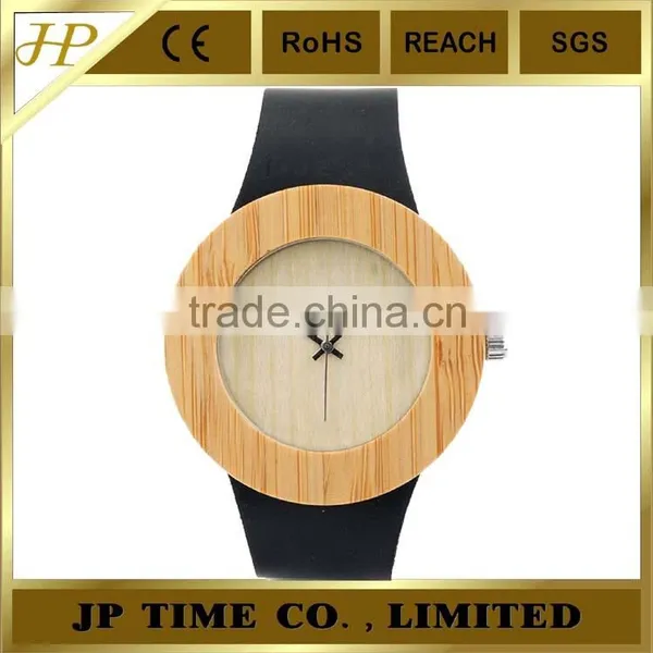 2016 New Arrive Handwork Round Box Wooden Wirst Watch Analog With Gift Box Luxury