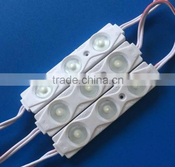 160Lm 1.5W 3SMD 3030 LED Light Module High Brightness Outdoor W / R / G / B / Y photo-3