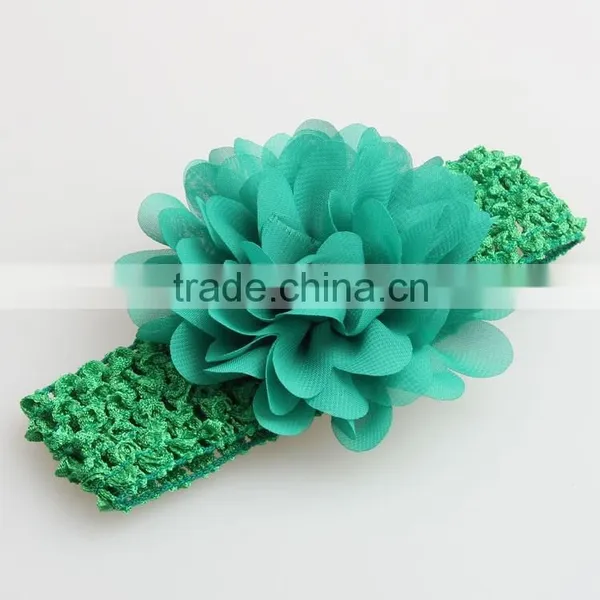 Cute Baby Handmade Flower Headband Infant Elastic Hair Band Gifts Accessory photo-6