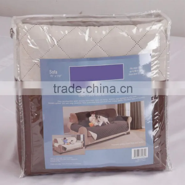 Simple 1 Piece Throw Reversible Microfiber Furniture Protector Quality Choice photo-6