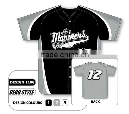 Sublimation Baseball Jerseys / Professional Baseball Jersey / Team Baseballfull Dye Sublimation Baseball Jerseys/At BERG