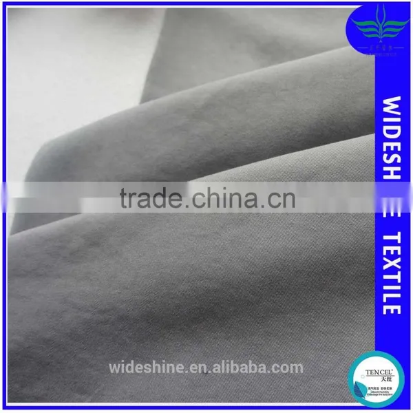 Tencel Rayon Twill Fabrics Woven Fabric Material for Lady's Pants Garments photo-2