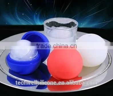 Hot Sale 3D Silicone Ball Shape Ice Cube Tray photo-4