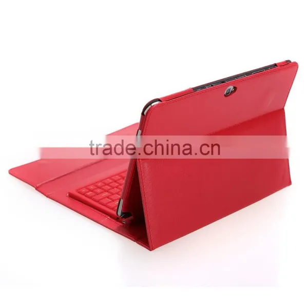 Bluetooth Keyboard Leather Cover for Samsung N8000 Smartphone photo-3