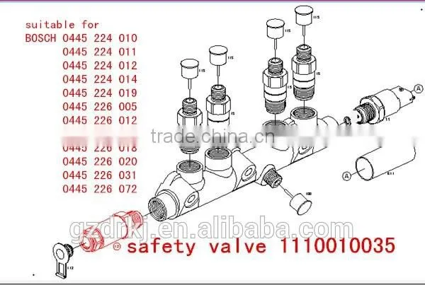 Good Quality /factory Price C-R Pipe Pressure Relief Valve 1110010035 photo-2
