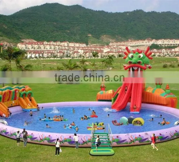 Hot Sell Inflatable Outdoor Swimming Pool for Sale,Inflatable Water Pool photo-3