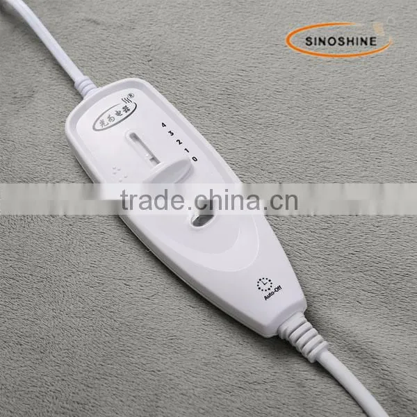 Microfleece Electric Heated Underblanket 90*160CM Full Size, Microfleece + Polyester + Spray Bond photo-4