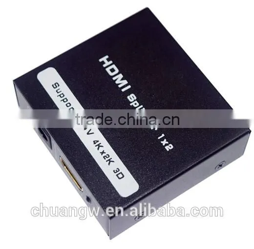 2015 Hot Sales !!!! HD SPLITTER 1x2 4K*2K for DVD,DVHS,HDTV,2 Port HD Splitter/hub/switch/multi/1 Input 2 Output photo-2
