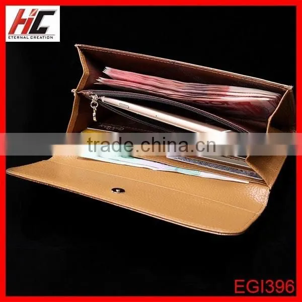 Wholesale 2015 the European and American Fashion the New Trend of Crocodile Grain Leather Purse Long Leather Wallet Handbag photo-3