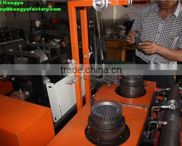 Wire Mesh Scourer Making Machine Factory photo-4
