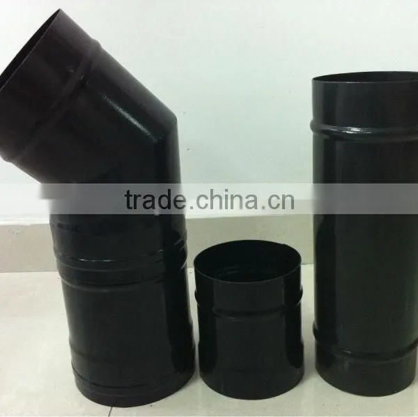 CE Enamel Chimney Flue Pipe 90 Degree Elbow Enamel Chimney Flue Pipe photo-4