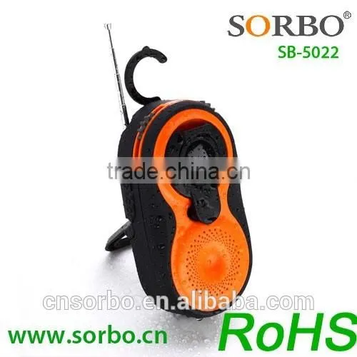 Bathroom Rechargeable Portable Speaker Radio photo-3