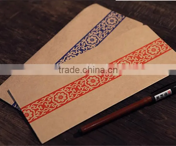 Chinese Style 120g Kraft Paper Envelopes 110*220mm photo-3