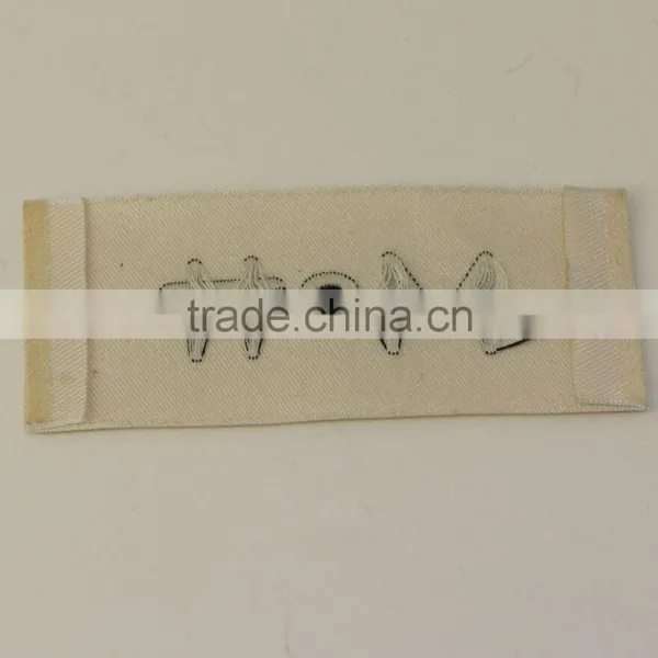 Merrow Border Garment Woven Label Computerized Damask Neck Label photo-4