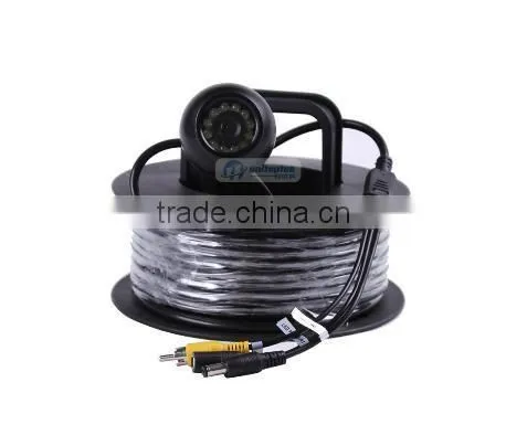 20m Cable Fish Finder With 7 Inch Monitor Underwater Fishing Camera 12Pcs White Leds Fish Finder Camera Sony CCD 650TVL photo-5