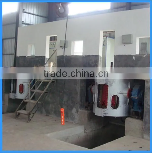 KGPS Industrial Steel Iron Copper Brass Induction Melting Furnace For Sale photo-5