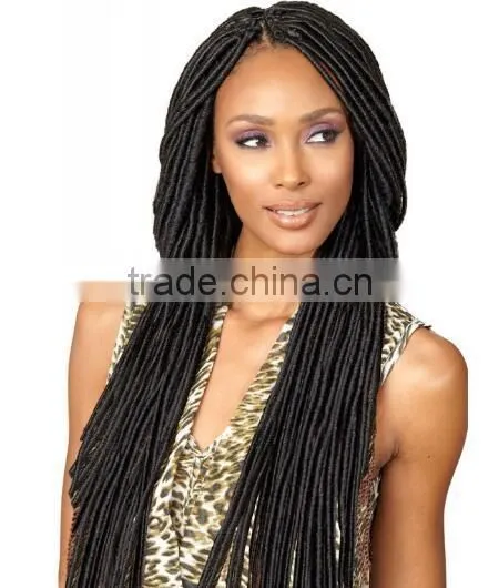 100% Premium High Quality Fiber Afro Twist Braid Synthetic Hair Weaving