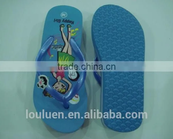 663 LOULUEN Girls Nude Beach Kids Slipper photo-5
