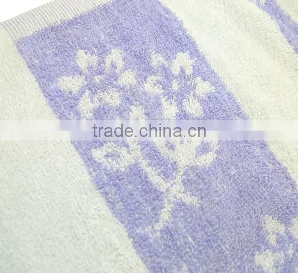 Fresh Leaf Pattern Cotton Jacquard Hand Towel photo-3
