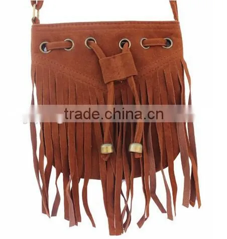Children Tassel Shoulder Kid Handbag photo-3