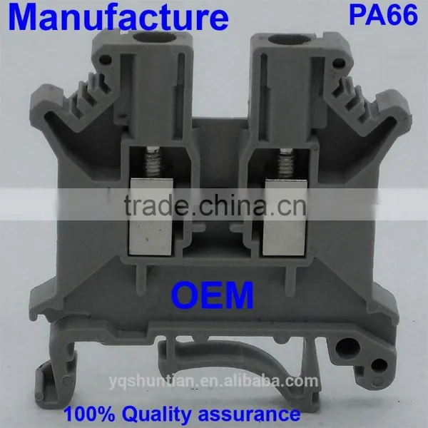 UK Type Screw Terminal Blocks Electric Terminals Blocks Terminal Block UK3n WAGO