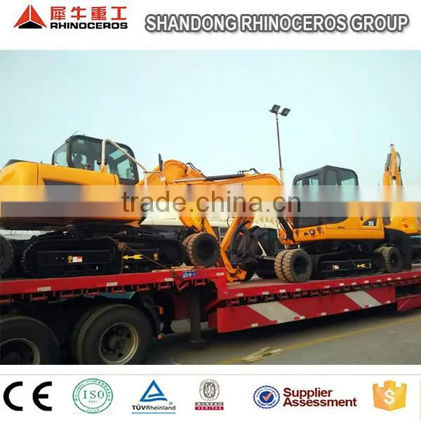 XINIU Manufacturer X8 8 Ton Wheel Excavator for Sale photo-6