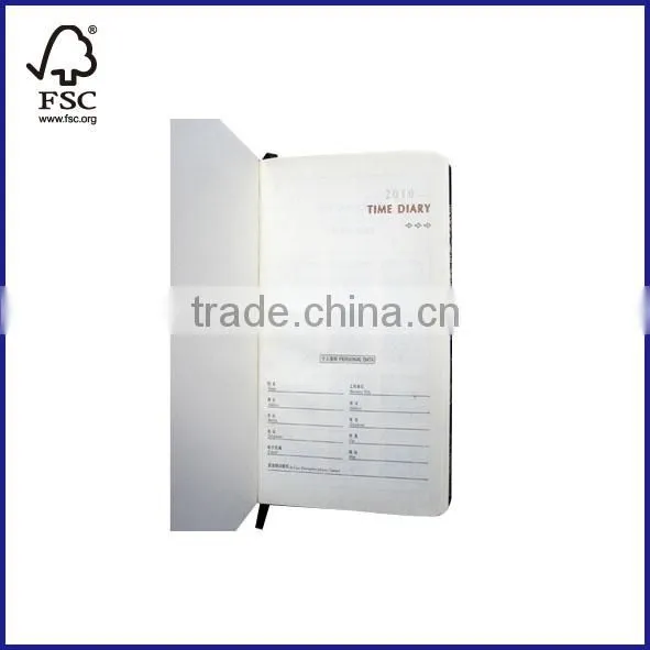 2 Subject Hardcover Notepad/diary College Ruled Fabric Cover photo-6