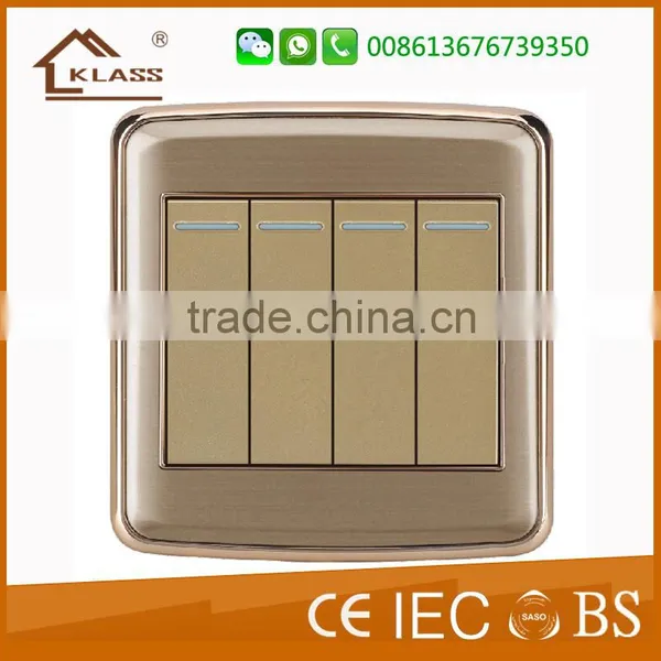 1 GANG 2 WAY Power Electric Wall Switch With CE Certificate photo-6