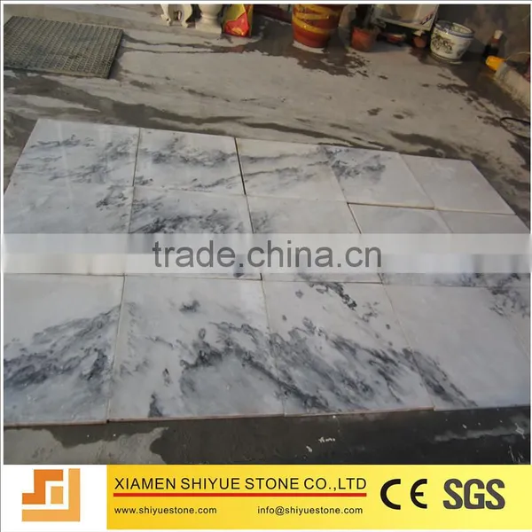 Good Quality White Marble With Grey Cloud photo-4