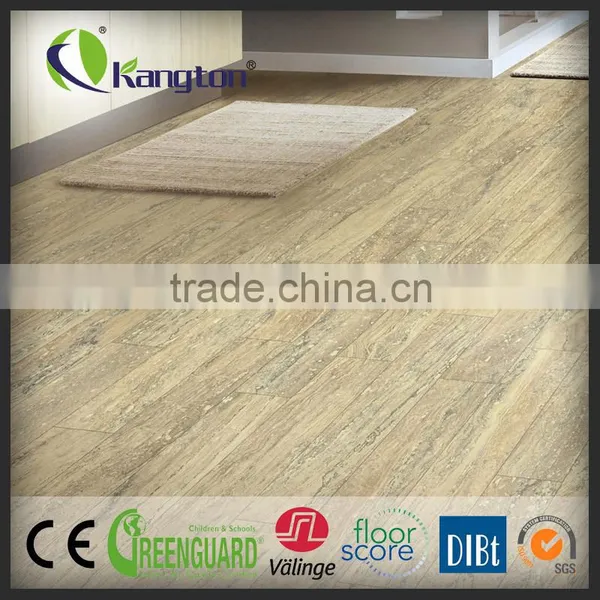 Anti Slip PVC Interlocking Floor Tile Wood Surface Flooring photo-2