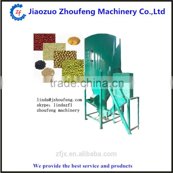 Vertical Combined Fodder Crusher And Mixer Machine photo-3