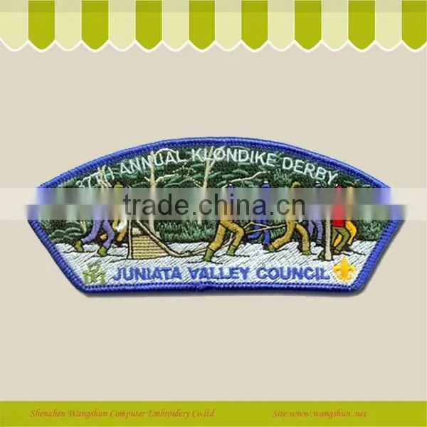 Customed Number Embroidery Badge Sew-On Clothes photo-5